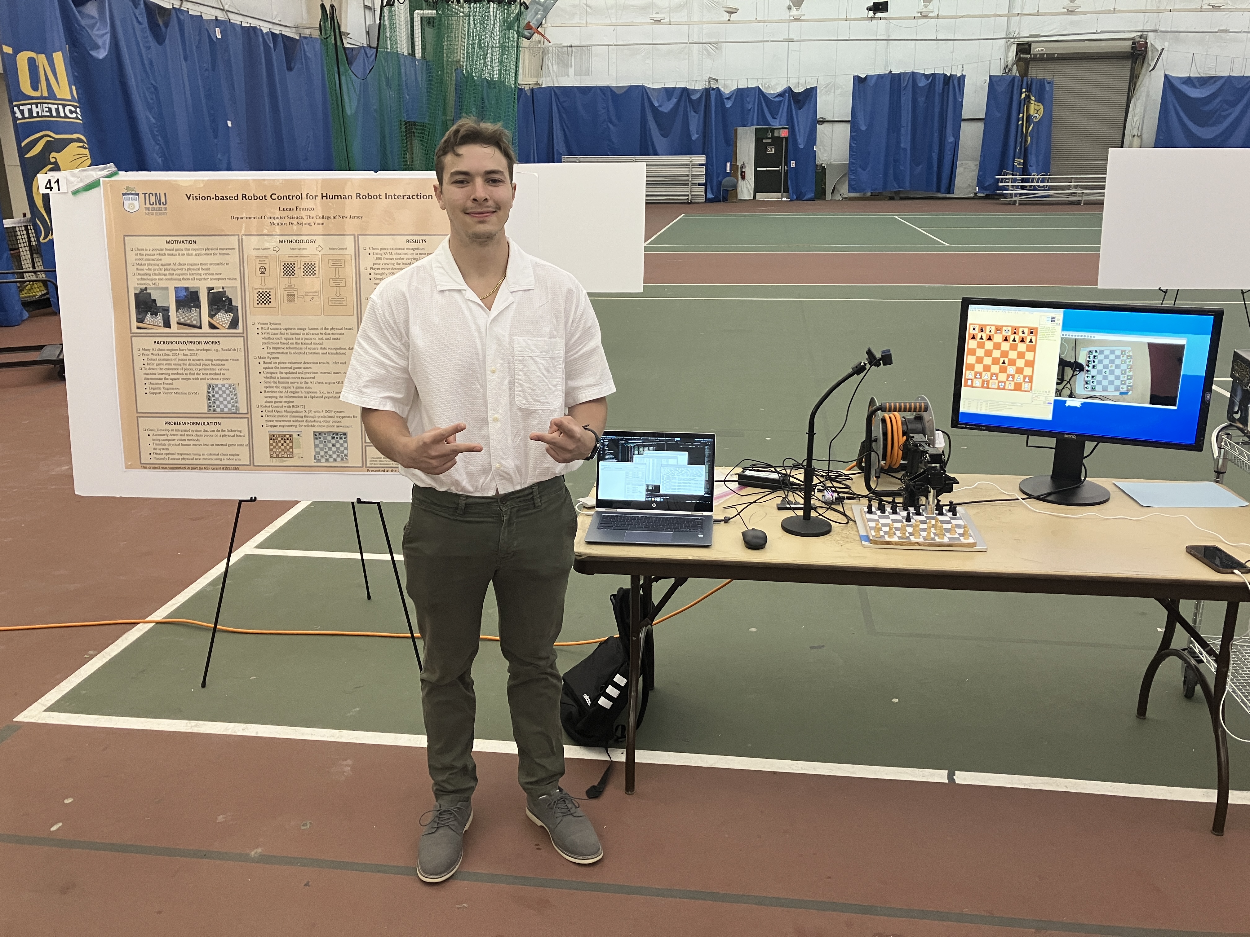 Chess Robot Presentation Board 1